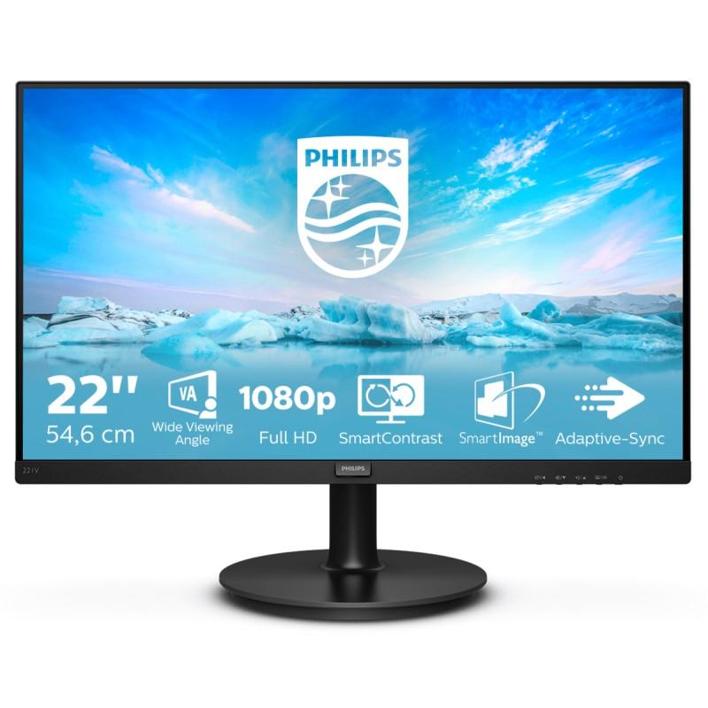 Philips V Line 221V8/00 Monitor PC 54.6 cm (21.5") 1920 x 1080 Pixel Full HD LED Nero