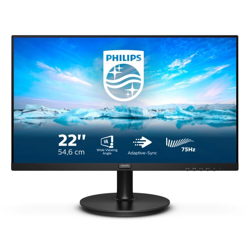 Philips V Line 222V8LA/00 Monitor PC 54.6 cm (21.5") 1920 x 1080 Pixel Full HD LCD Nero
