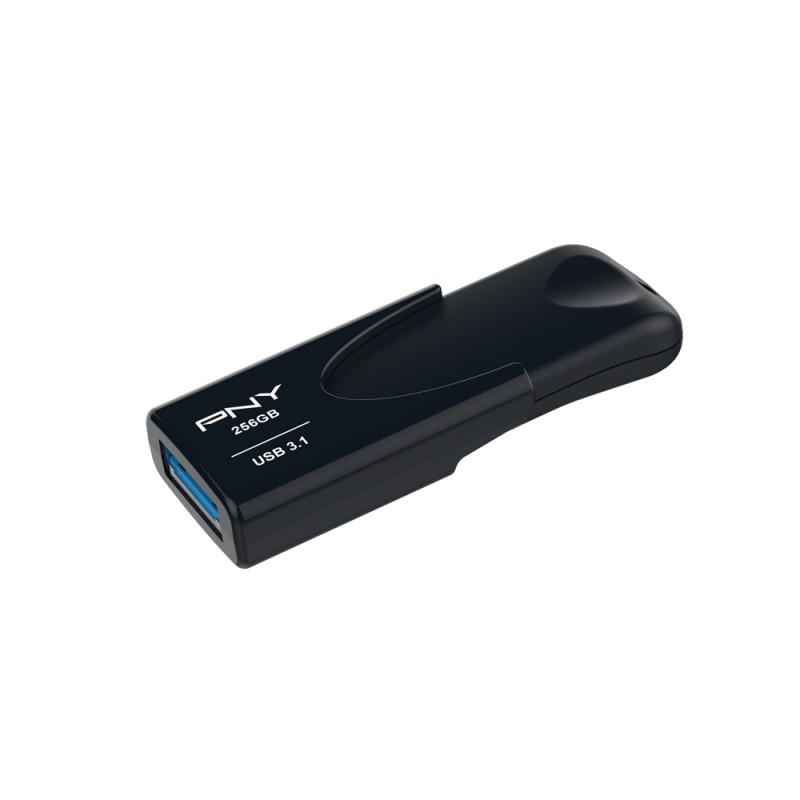 PNY Attache 4 unità flash USB 256 GB tipo A 3.2 Gen 1 (3.1 1) Nero