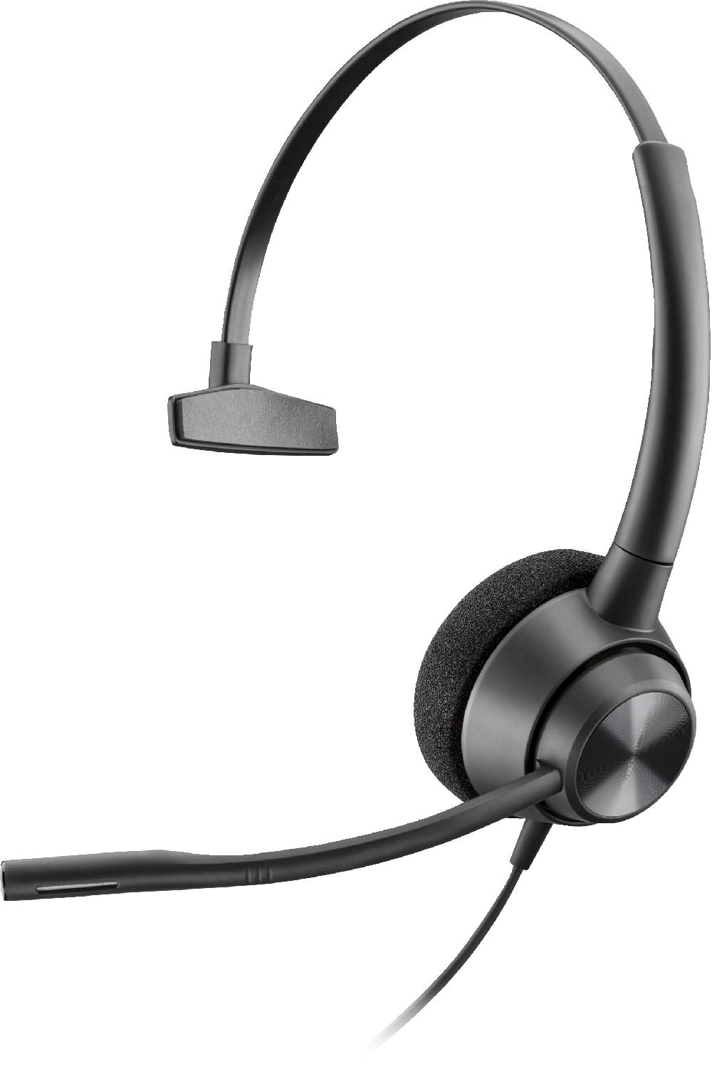 POLY Cuffie monoaurali EncorePro 310 con Quick Disconnect TAA