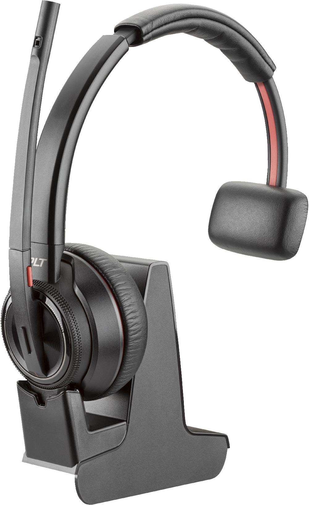 POLY Cuffie Savi 8210 UC DECT 1880-1900 MHz USB-A certificate per Microsoft Teams