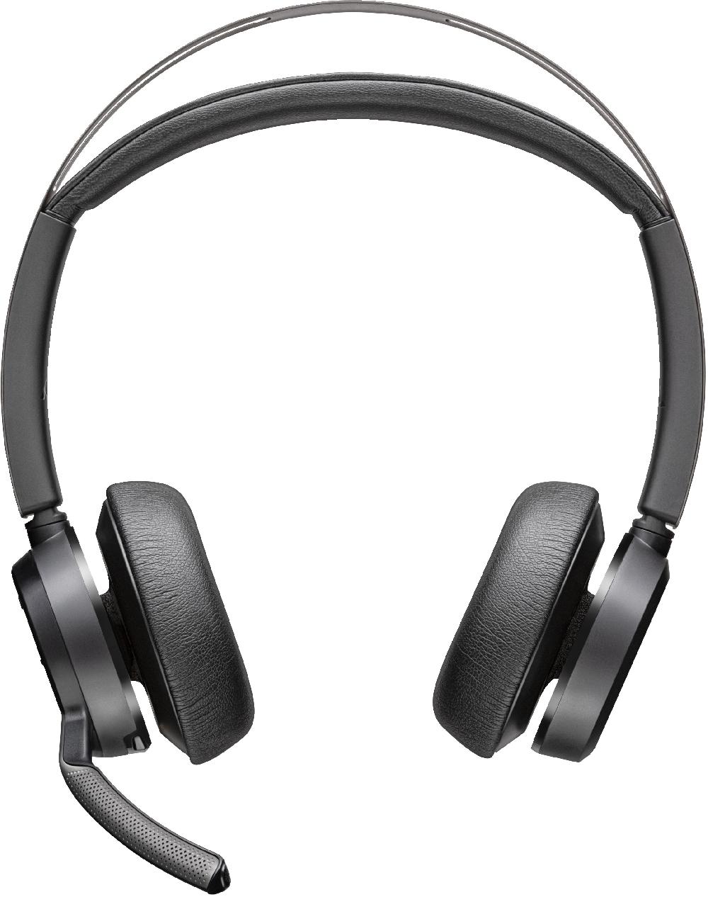 POLY Cuffie Voyager Focus 2 USB-C con supporto per ricarica