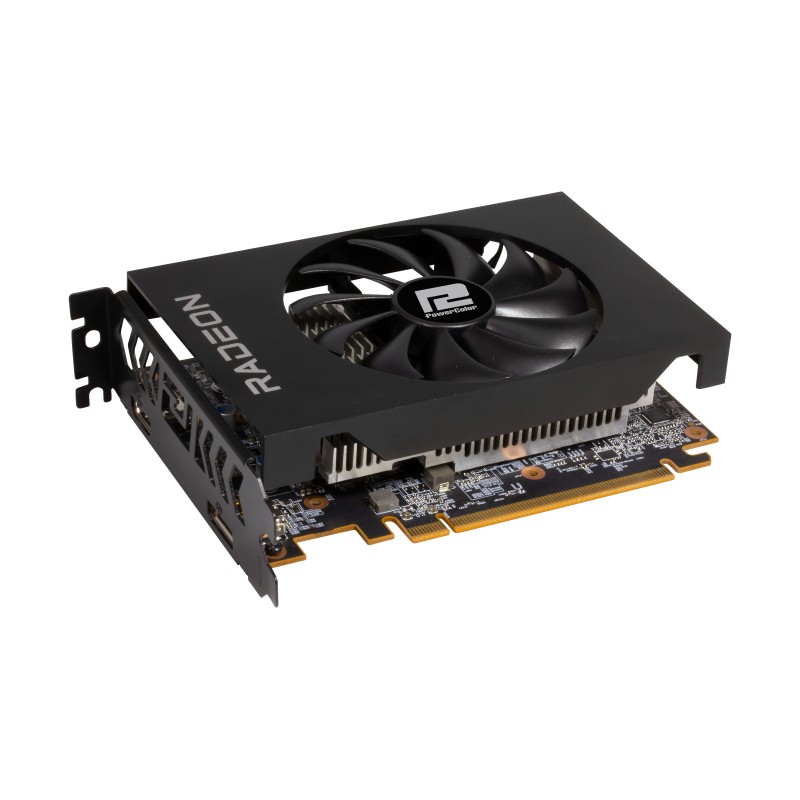 PowerColor AXRX 6400 4GBD6-DH scheda video AMD Radeon RX 4 GB GDDR6
