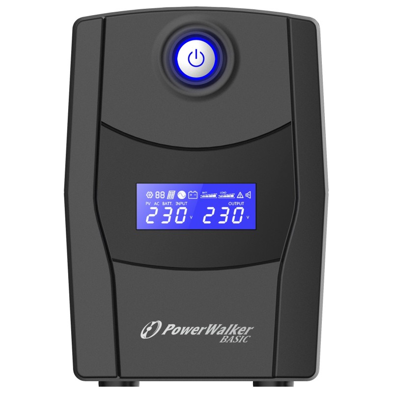 PowerWalker VI 600 STL gruppo di continuità (UPS) A linea interattiva 0.6 kVA 360 W 2 presa(e) AC