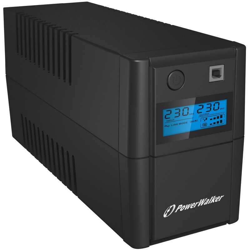 PowerWalker VI 850 SHL FR gruppo di continuità (UPS) A linea interattiva 0.85 kVA 480 W 2 presa(e) AC