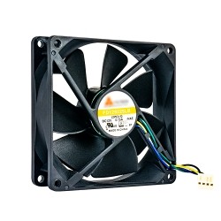 QNAP FAN-9CM-T01 sistema di raffreddamento per computer Universale Ventilatore 9 2 cm Nero
