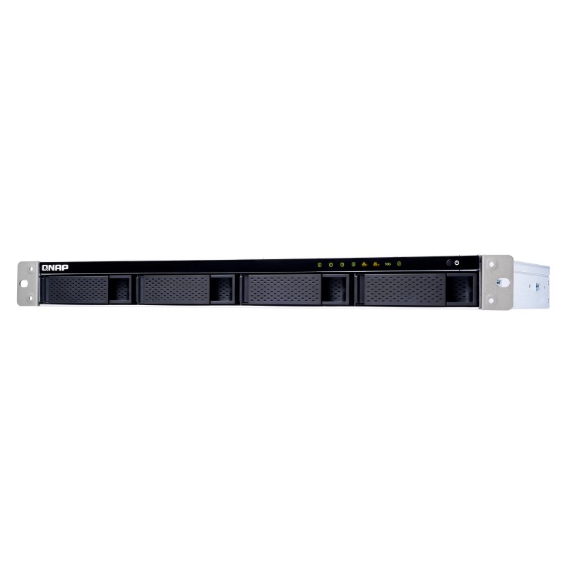 QNAP TS-431XeU NAS Rack (1U) Collegamento ethernet LAN Nero Acciaio inossidabile Alpine AL-314