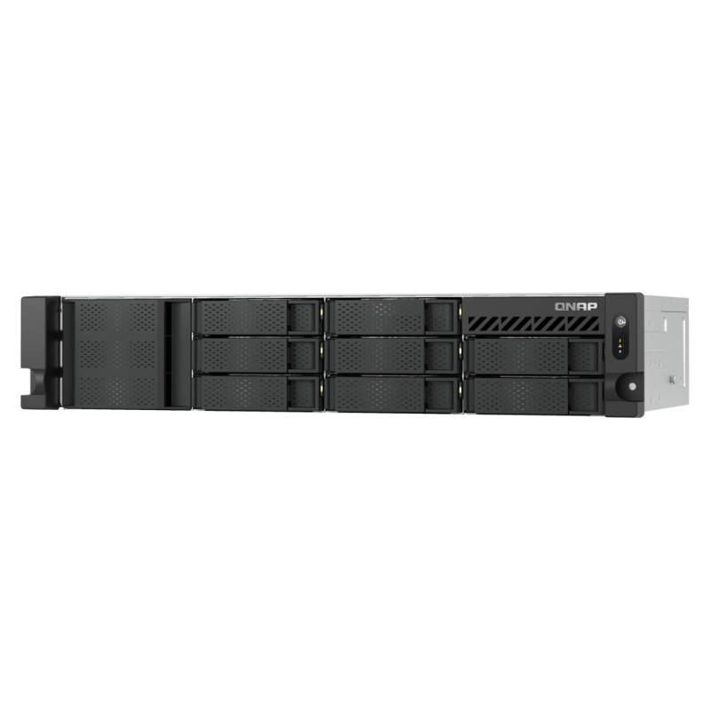 QNAP TS-855EU-RP NAS Armadio (2U) Collegamento ethernet LAN Nero C5125