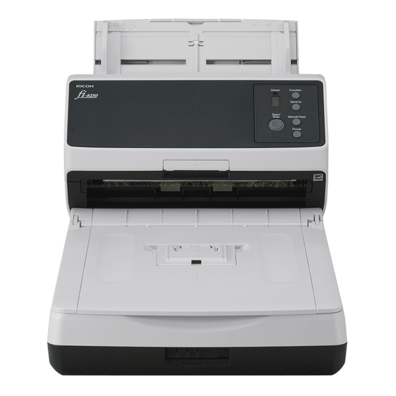 Ricoh fi-8250 ADF + scanner ad alimentazione manuale 600 x DPI A4 Nero Grigio