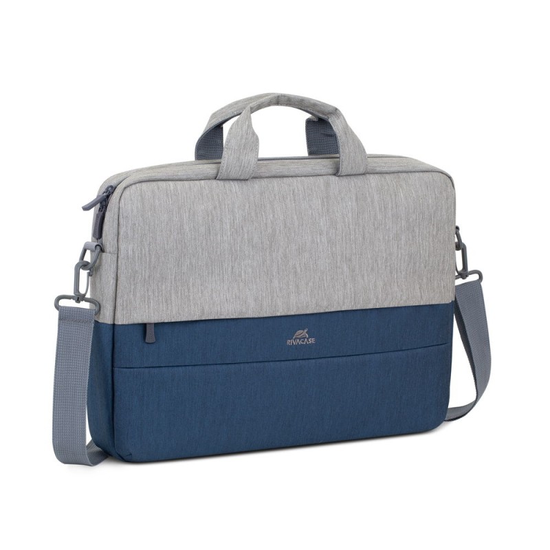 Rivacase 7532 39.6 cm (15.6") Valigetta ventiquattrore Blu Grigio