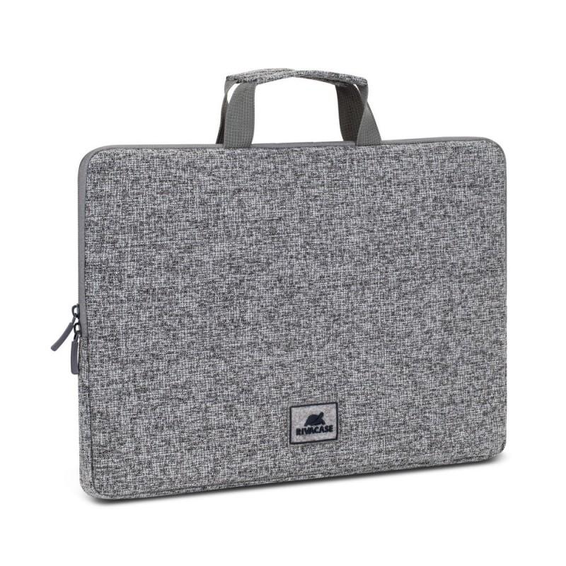 Rivacase 7915 39.6 cm (15.6") Custodia a tasca Nero Grigio