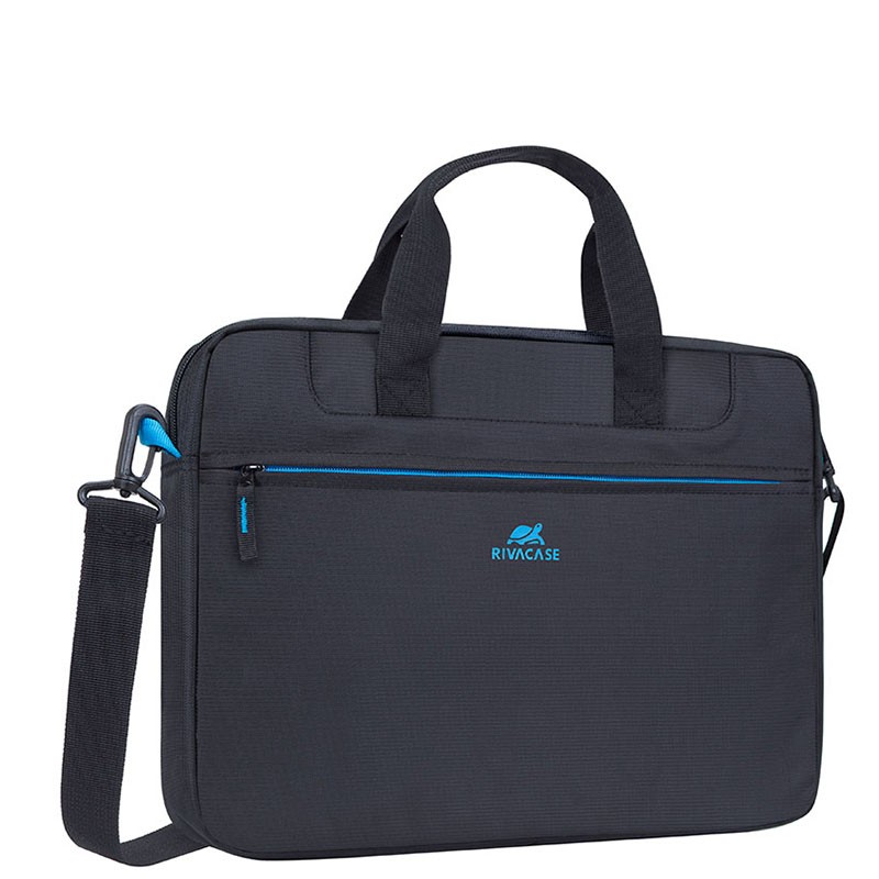 Rivacase 8027 35.6 cm (14") Custodia rigida Nero