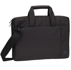 Rivacase 8221 33.8 cm (13.3") Valigetta ventiquattrore Nero