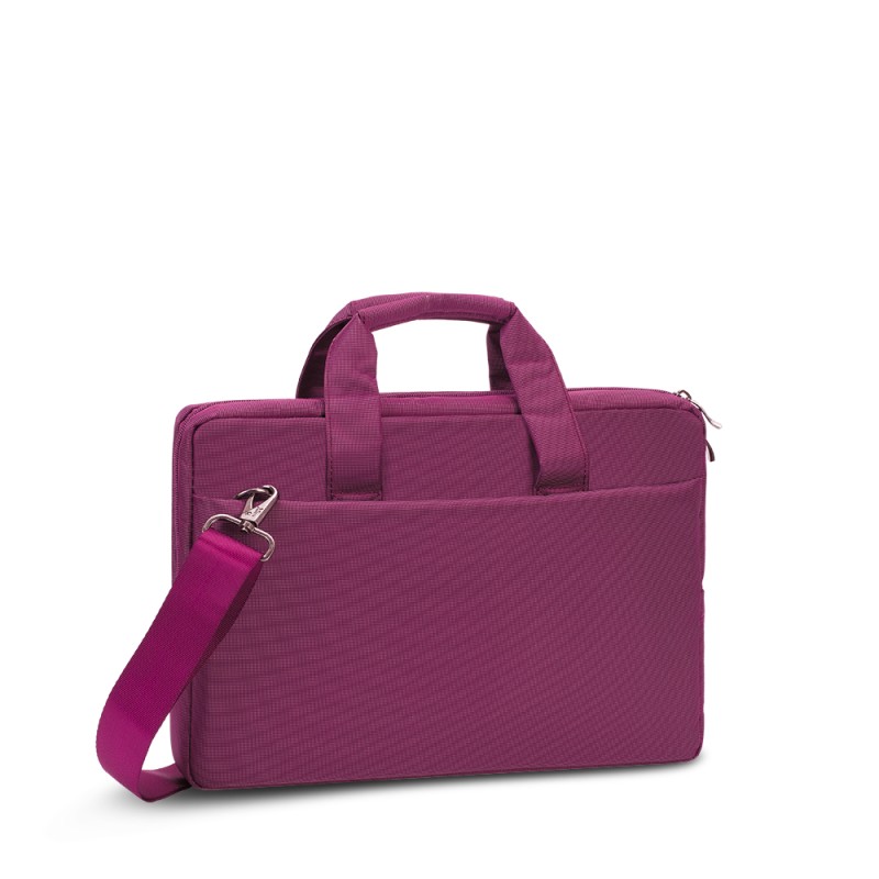 Rivacase Central 33.8 cm (13.3") Valigetta ventiquattrore Viola