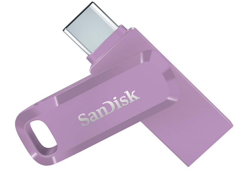 SanDisk Ultra Dual Drive Go USB 256GB unità flash USB USB Type-A / USB Type-C 3.2 Gen 1 (3.1 Gen 1) Lavanda