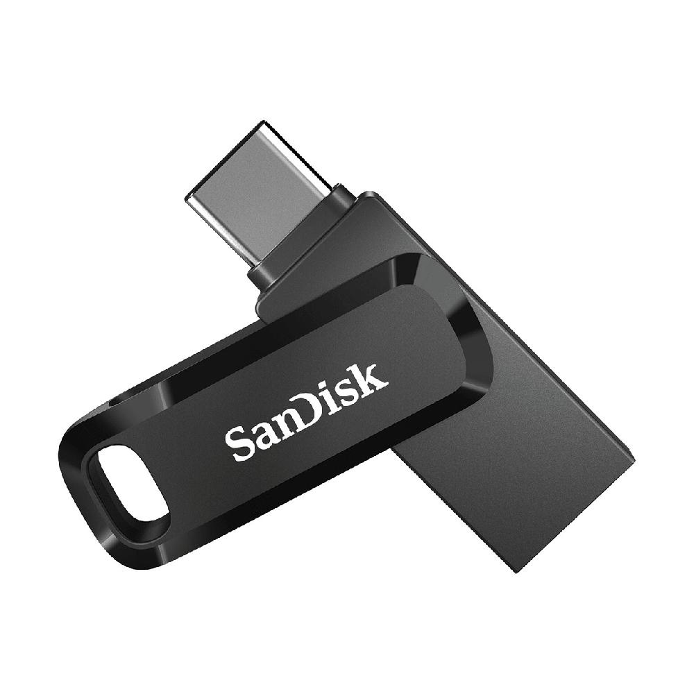 SanDisk Ultra Dual Drive unità flash USB 128 GB USB Type-A / USB Type-C 3.2 Gen 1 (3.1 Gen 1) Nero Argento