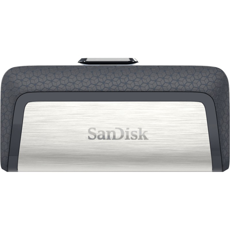 SanDisk Ultra Dual Drive USB Type-C unità flash 32 GB Type-A / 3.2 Gen 1 (3.1 1) Nero Argento