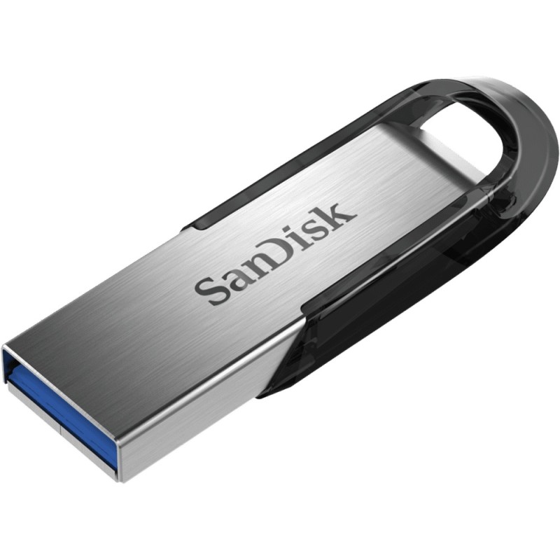 SanDisk ULTRA FLAIR unità flash USB 128 GB tipo A 3.2 Gen 1 (3.1 1) Nero Argento