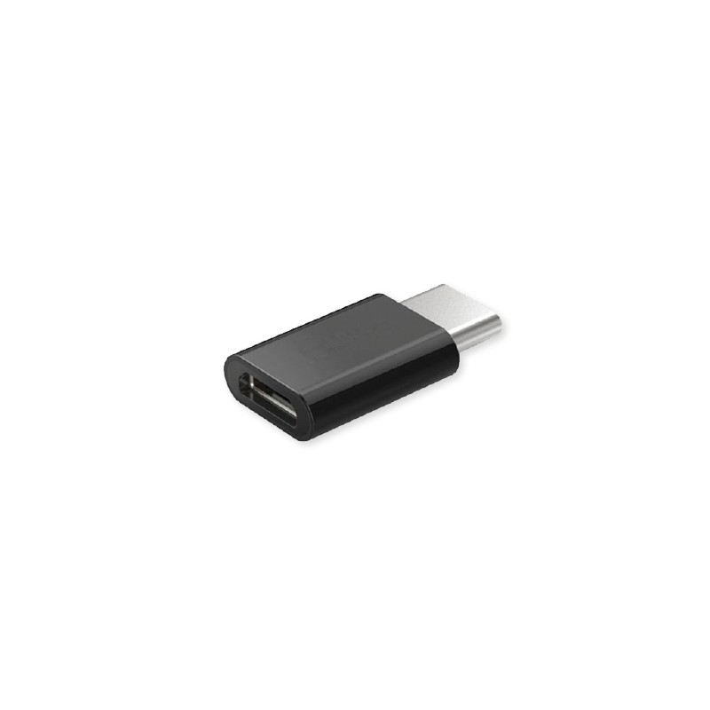 Savio AK-31 / B adattatore per inversione del genere dei cavi Micro USB 3.1 Typ C Nero