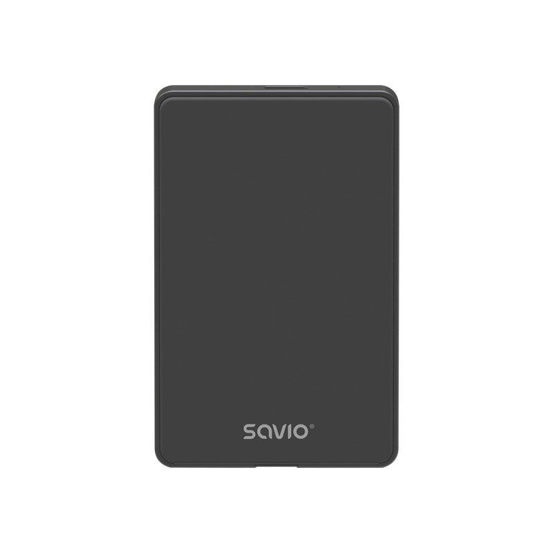 Savio AK-65 contenitore di unità archiviazione Box esterno HDD/SSD Nero 2.5"
