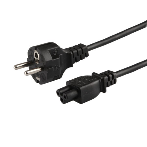 Savio CL-81 cavo di alimentazione Nero 1.8 m Spina tipo E IEC C5