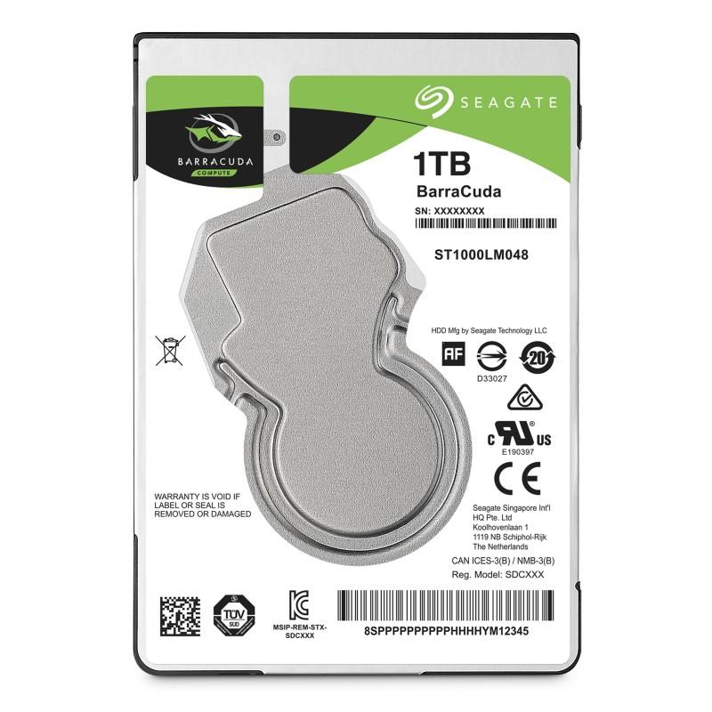 Seagate Barracuda 2.5" 1 TB Serial ATA III