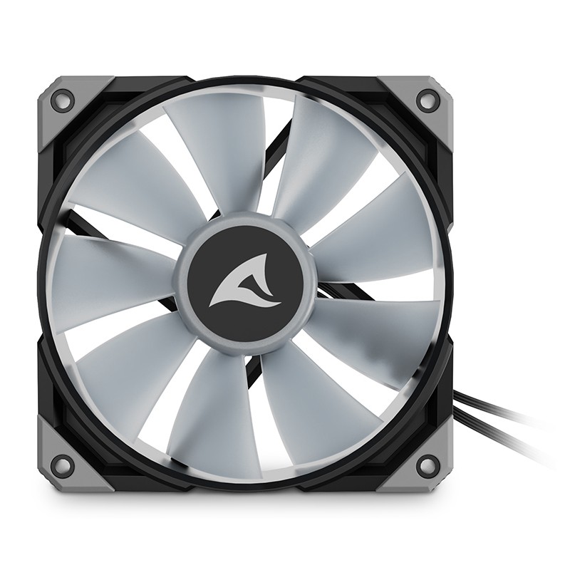 Sharkoon F50 Case per computer Ventilatore 12 cm Nero Grigio