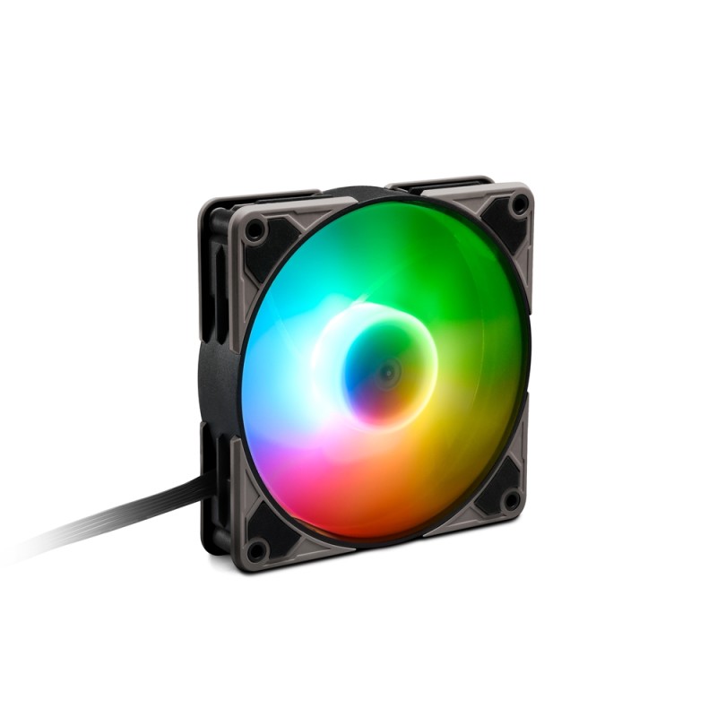 Sharkoon SilentStorm 120 PWM Case per computer Ventilatore 12 cm Trasparente 1 pz