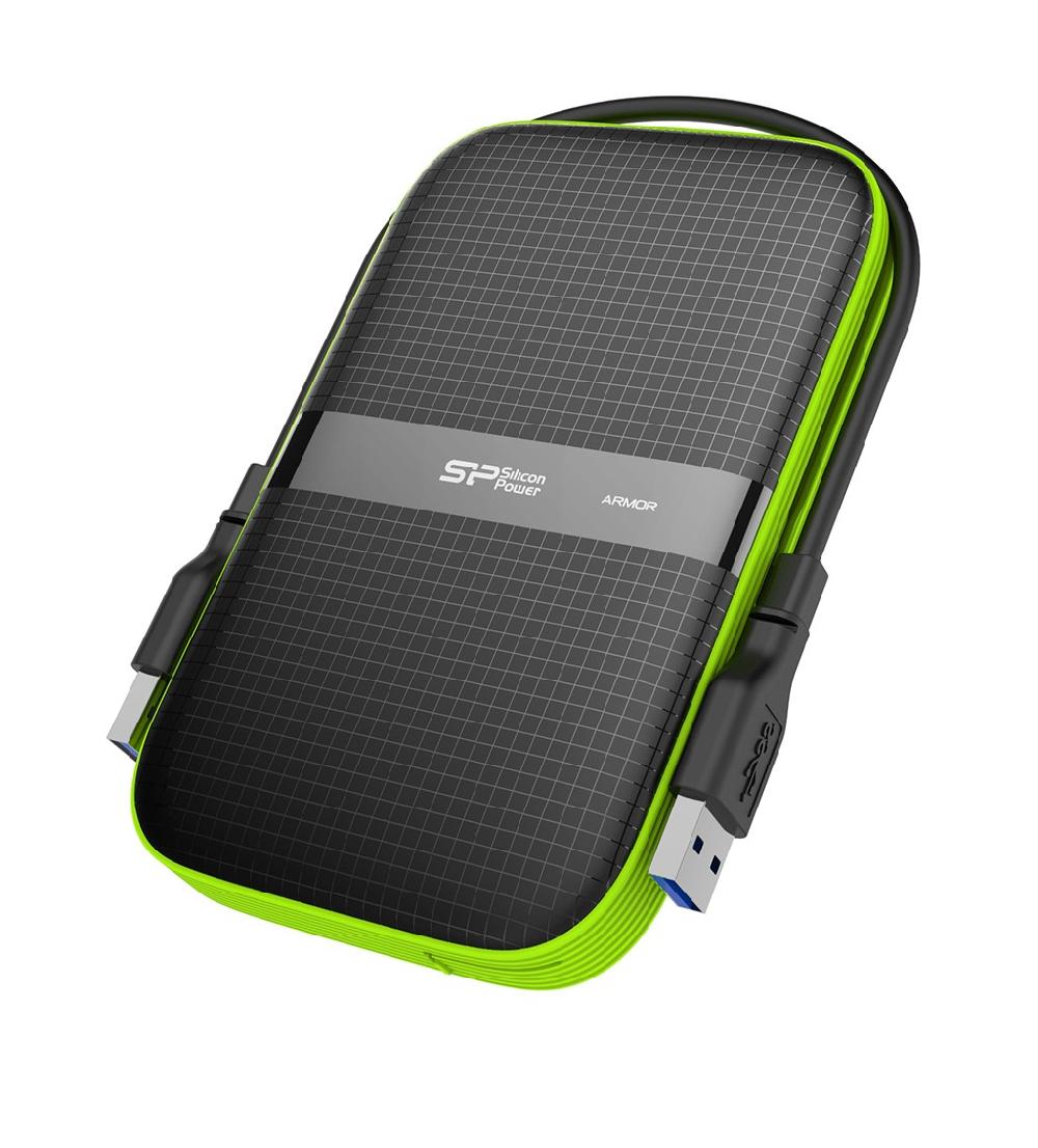 Silicon Power Armor A60 disco rigido esterno 2 TB Nero