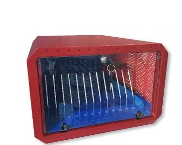 Smart Media BOX-TN12 portable device management cart& cabinet Armadio per la gestione dei dispositivi portatili Rosso