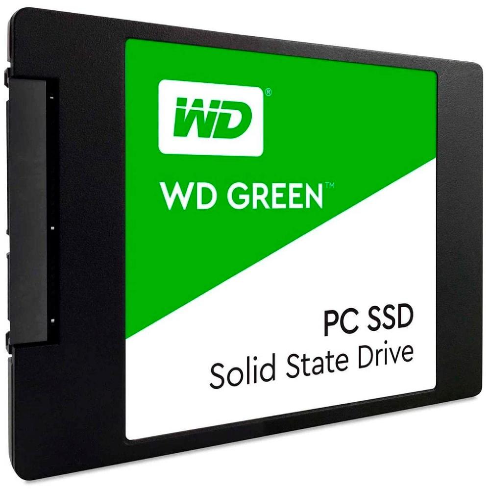 SSD-Solid State Disk 2.5" 240GB SATA3 WD Green WDS240G3G0A Read:540MB/s-Write:465MB/s CERTIFIED REPAIR