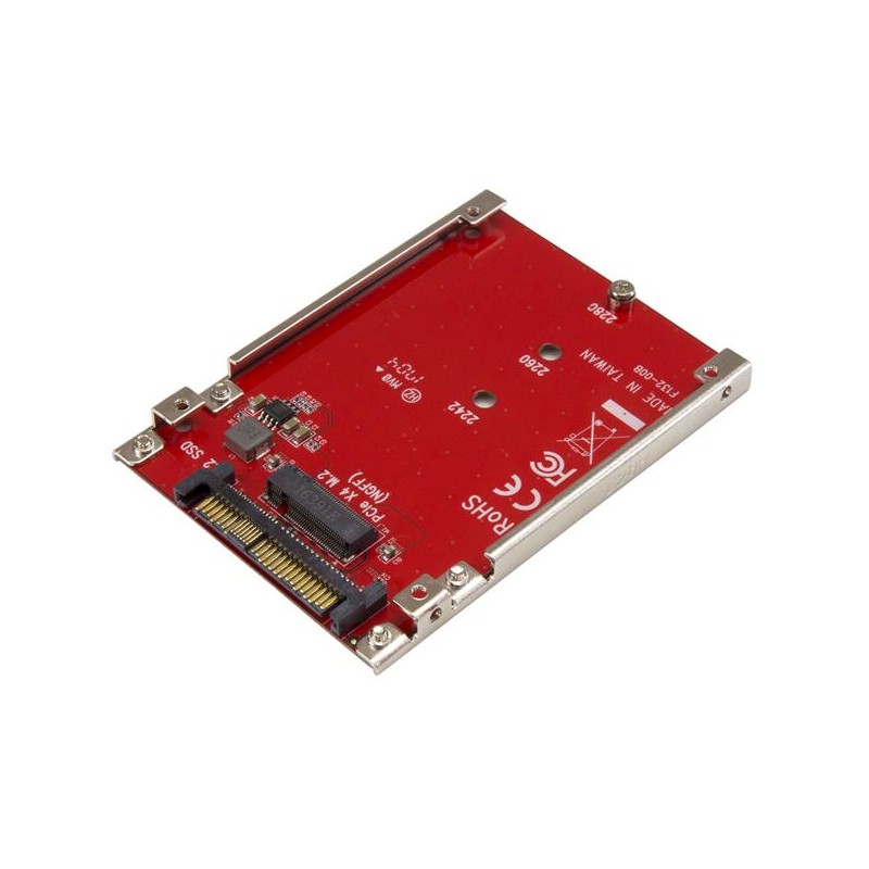 StarTech.com Adattatore Host Per Drive M.2 A U.2( SFF-8639) PCIe NVMe SSD