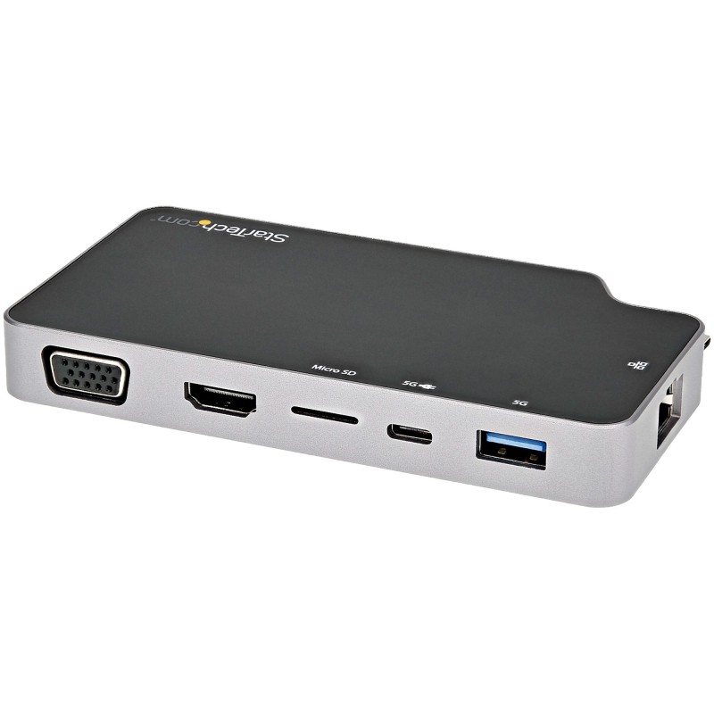 StarTech.com Adattatore Multiporta USB C - Convertitore USB-C a HDMI 4K o VGA con 100W Power Delivery Pass-through