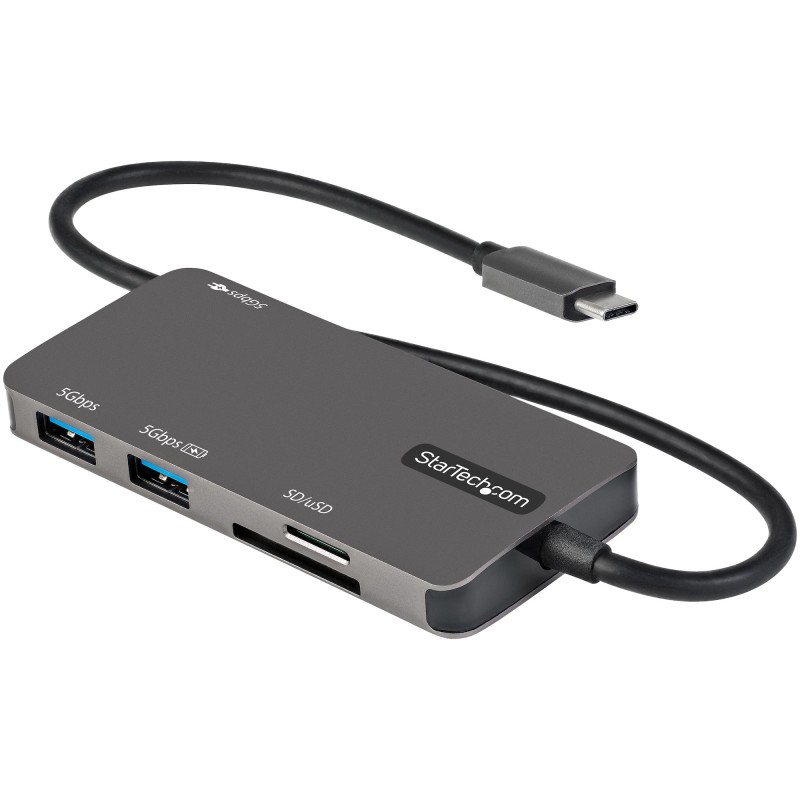 StarTech.com Adattatore multiporta USB C - da USB-C a 4K HDMI 100W Power Delivery Pass-through slot SD/MicroSD