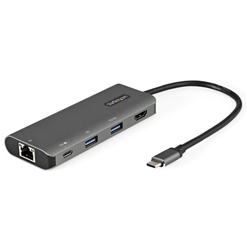 StarTech.com Adattatore multiporta USB C da viaggio - Convertitore video type-C HDMI 4K 30Hz Mini docking station tipo a Power