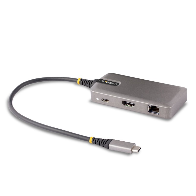 StarTech.com Adattatore Multiporta USB-C - Docking Station USB Type C HDMI 4K 60Hz Hub a 2 Porte 3.0 5 Gbps PD 100W Pass-Trough