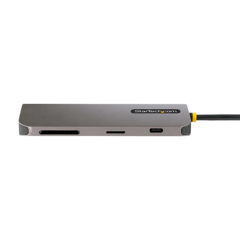 StarTech.com Adattatore Multiporta USB-C HDMI 4K 60Hz Hub USB-A 5Gbps a 3 Porte con PD 100W Pass-Through GbE SD/MicroSD