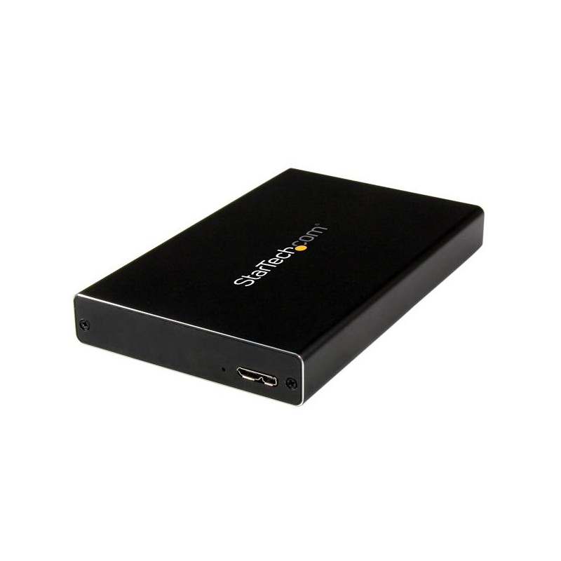 StarTech.com Box Esterno Universale per disco rigido SATA III da 2 5" USB 3.0 - Case SSD/HDD portabile 6 Gbps supporto UASP