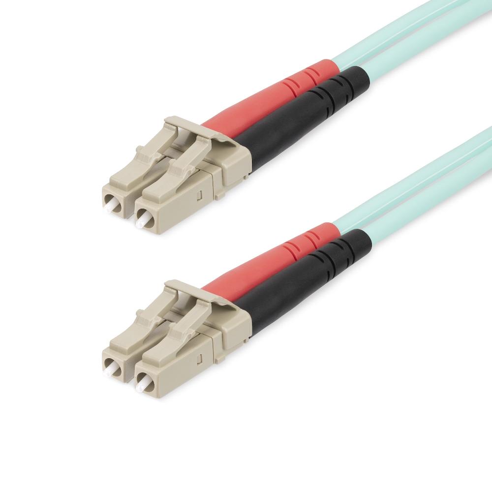 StarTech.com Cavo in Fibra Ottica Multimodale OM4 LC/LC UPC da 20 m Fibra LOMMF/VCSEL da 50/125 µm reti 100G Cavo Ottico con