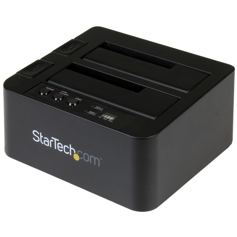 StarTech.com Dock Duplicatore autonomo USB 3.1 (10Gbps) per SATA SSD/HDD da 2 5" & 3 5" - fast-speed 28GB/min