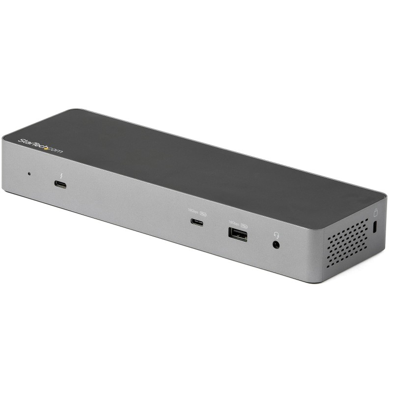 StarTech.com Dock Thunderbolt 3 compatibile con USB-C - doppio monitor 4K 60Hz DisplayPort 1.4 o display HDMI Laptop Docking