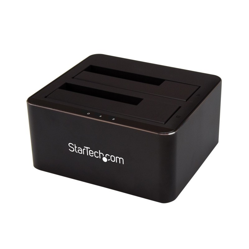 StarTech.com Docking Station a Doppio Bay SATA per 2x 2 5/3 5" SSD/HDD - USB 3.0