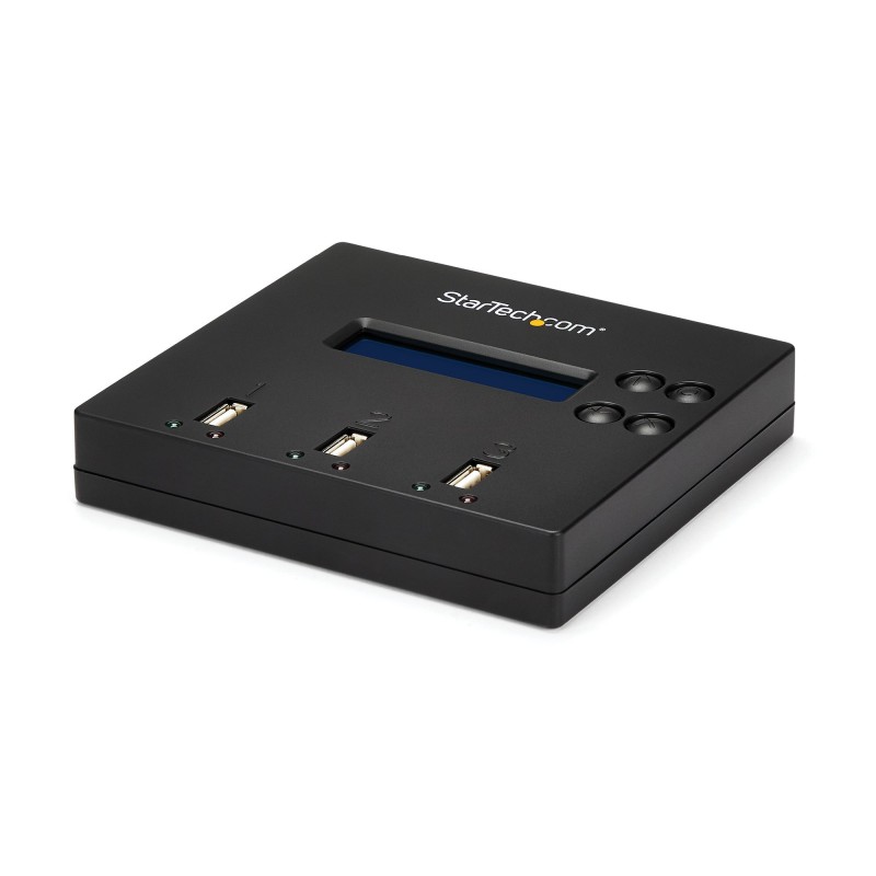 StarTech.com Docking Station per Unità Flash USB - Duplicatore/Eraser Standalone 1:2 Chiavette consente la copia del sistema
