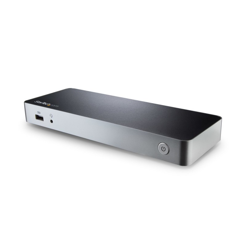 StarTech.com Docking Station USB-C per Doppio Monitor con Power Delivery 60W Notebook Windows - Dock USB-Type C a HDMI/DVI MST