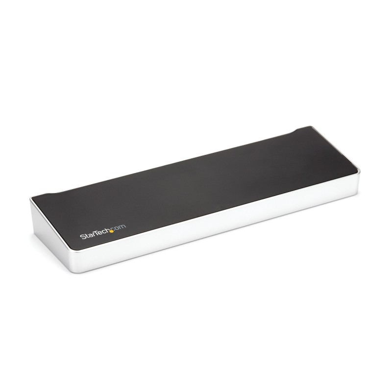 StarTech.com Docking Station USB-C per triplo monitor UHD 4K Mac e Windows Dock USB C a HDMI DisplayPort