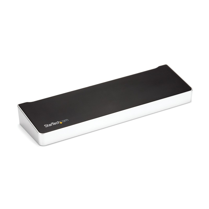 StarTech.com Docking Station USB-C per triplo monitor UHD 4K Mac e Windows Dock USB C a HDMI DisplayPort