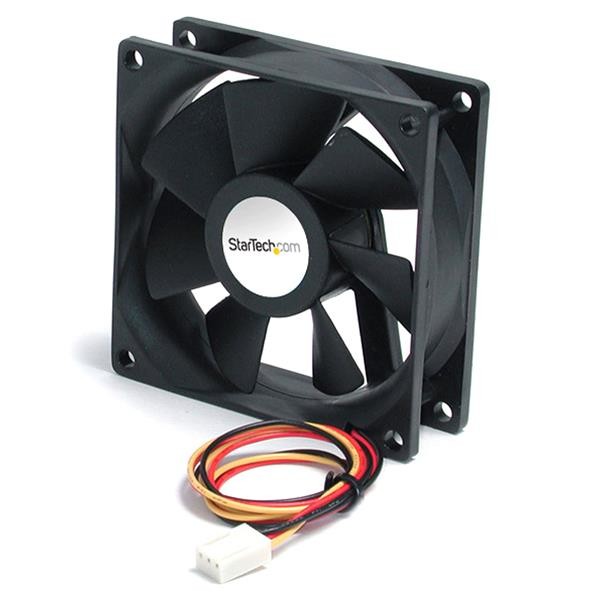 StarTech.com FAN6X25TX3H sistema di raffreddamento per computer Case Ventilatore 6 cm Nero 1 pz