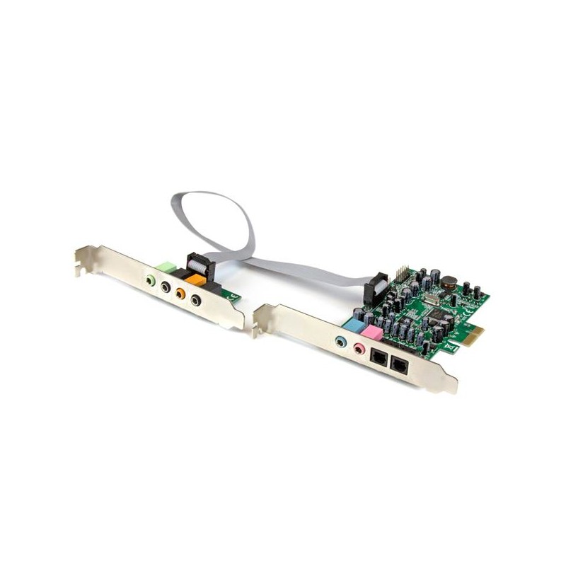 StarTech.com Scheda Audio interna PCI Express Surround 7.1 canali - Sound Card a 24-bit 192Khz