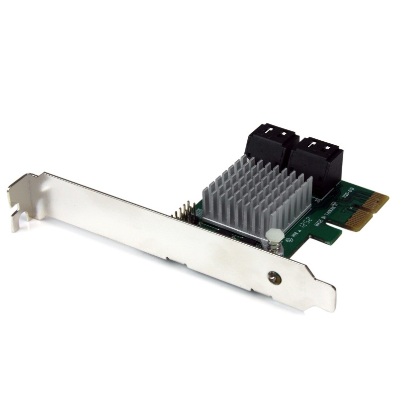 StarTech.com Scheda Controller RAID PCI Express 2.0 SATA III 6 Gbps A 4 Porte Con Tiering SSD HyperDuo