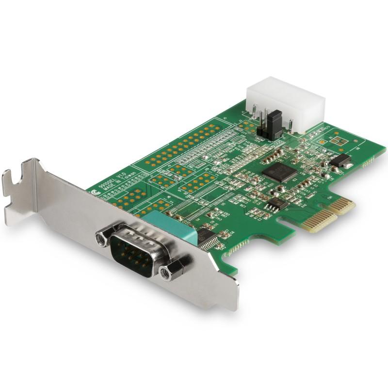 StarTech.com Scheda Seriale PCI Express Con 1 Porta - Controller PCIe RS232 16950 UART Di Espansione DB9 A Profilo Basso